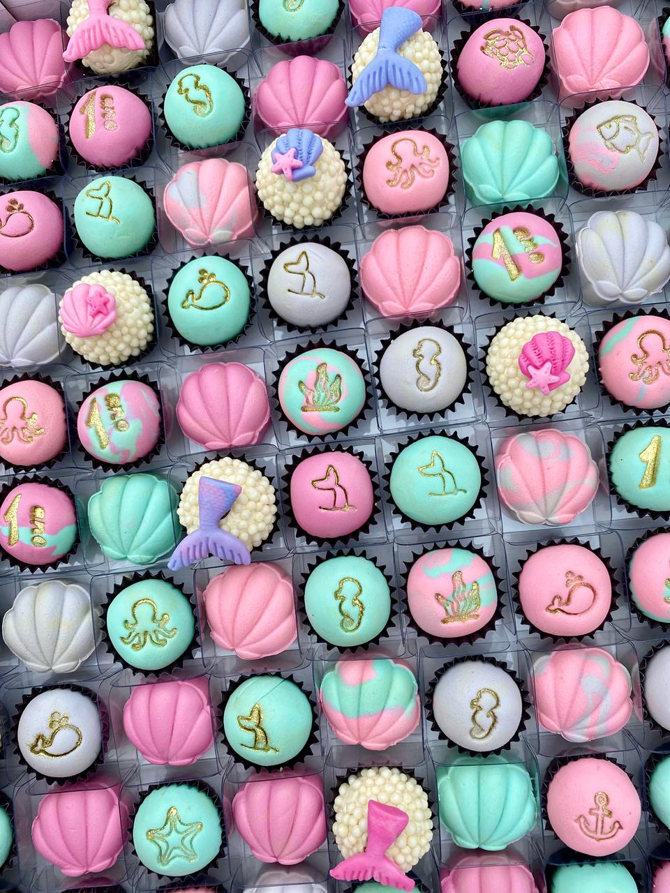 Detalhe de doce personalizado